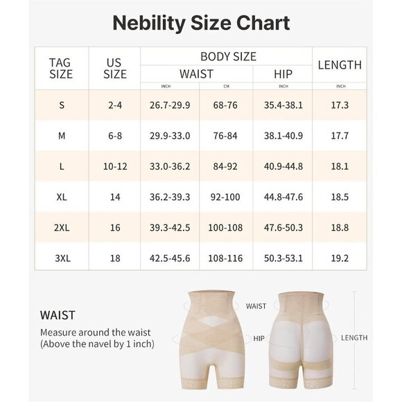 Shapewear Tummy Body Shaper Waisted Panties Shapewear Shorts Thigh Slimm… - Picture 6 of 6